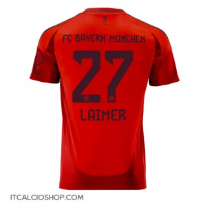 Bayern Munich Konrad Laimer #27 Prima Maglia 2024-25 Manica Corta
